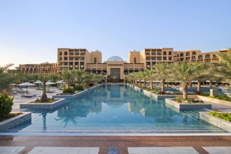 Exterior and swimming pool